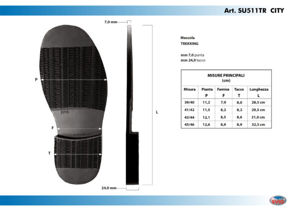 Suola SU511 CITY - immagine 2